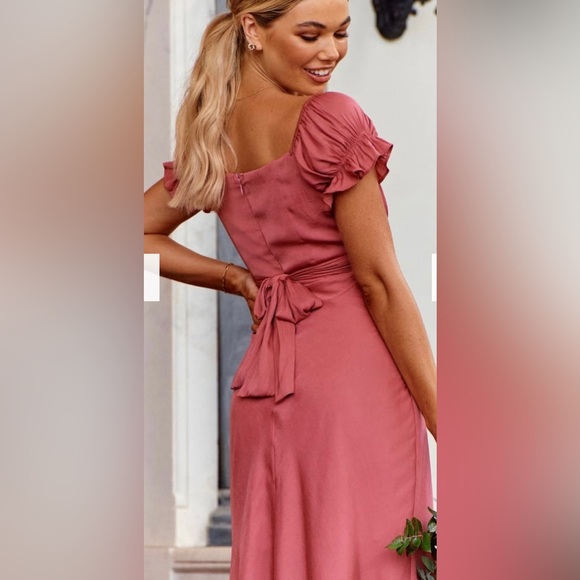 NWT 🌸 Billy J Boutique - Francis Dress Rose - Picture 3 of 9